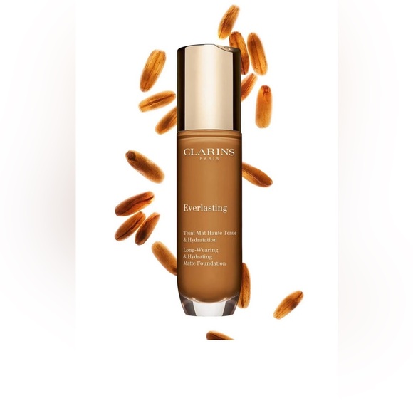 Clarins Everlasting Matte Foundation - 118.5N Chocolate - Picture 1 of 4